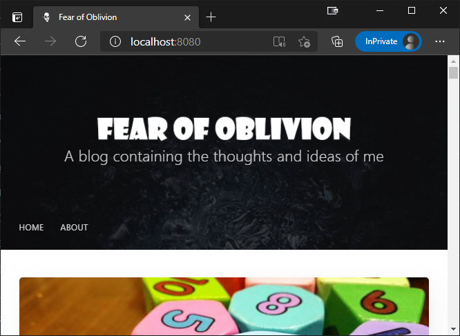 Fear Of Oblivion