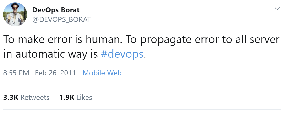 DevOps Borat